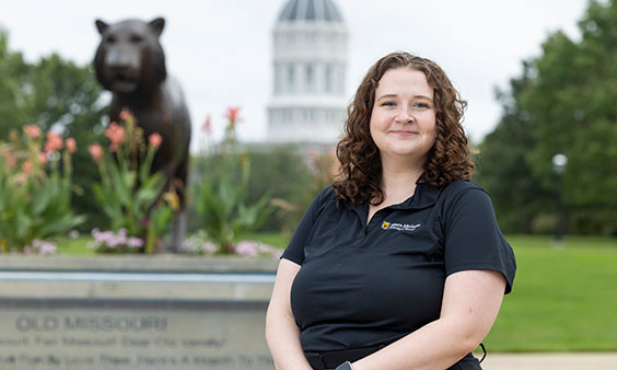 Woman at Mizzou