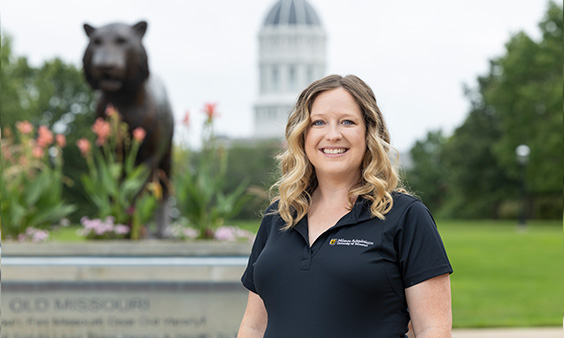 Woman at Mizzou