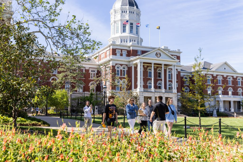 Mizzou offers in person tours of its campus